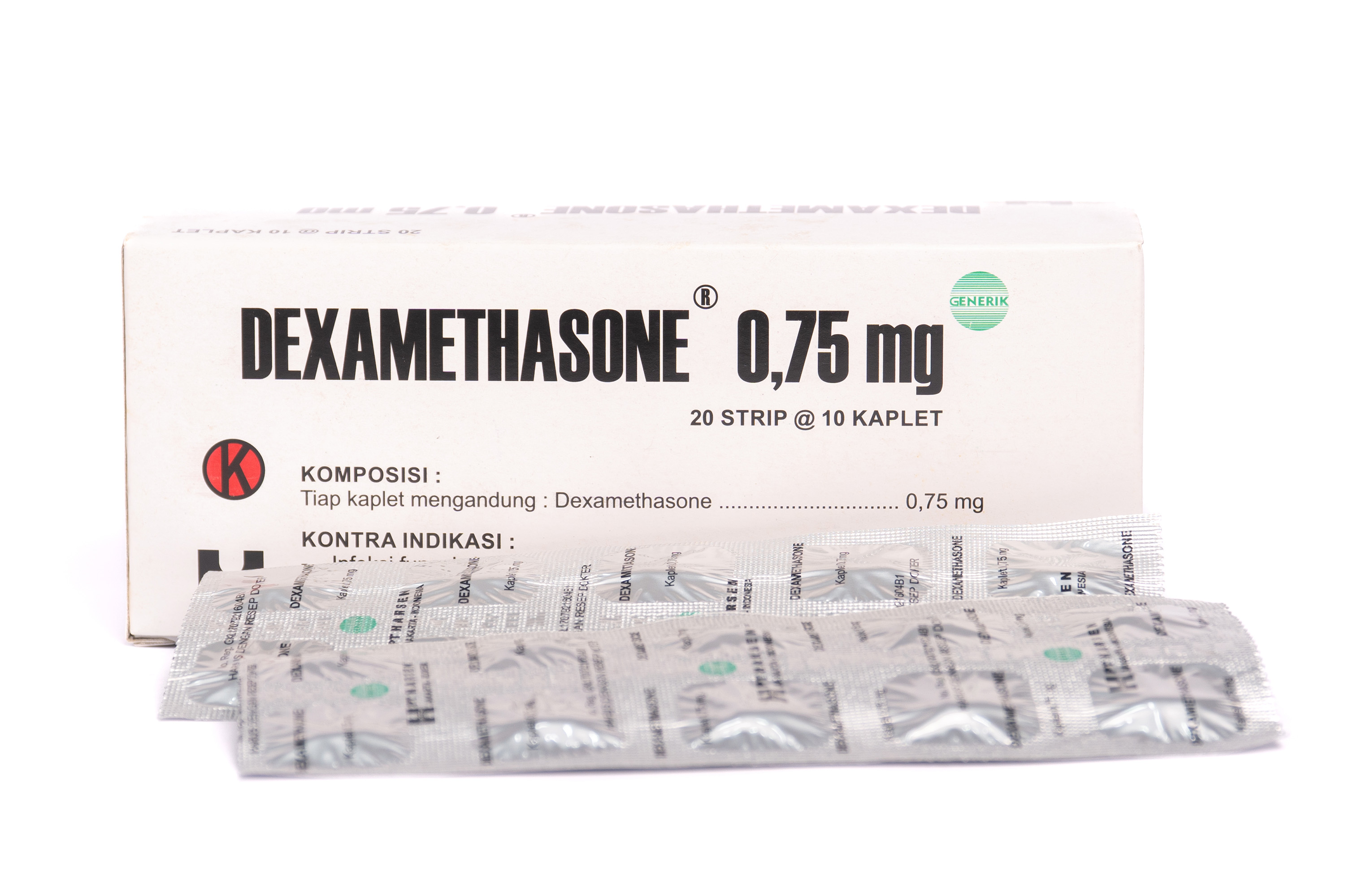 Dexamethasone 0,75 mg (generik)
